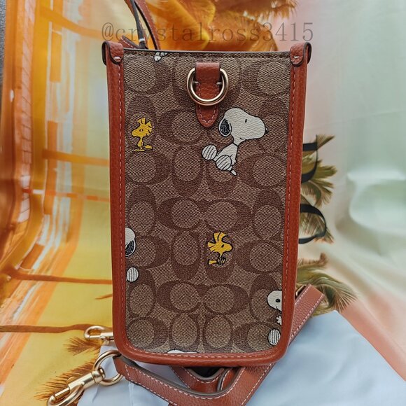 Coach Snoopy print tote bag - Picture 3 of 11